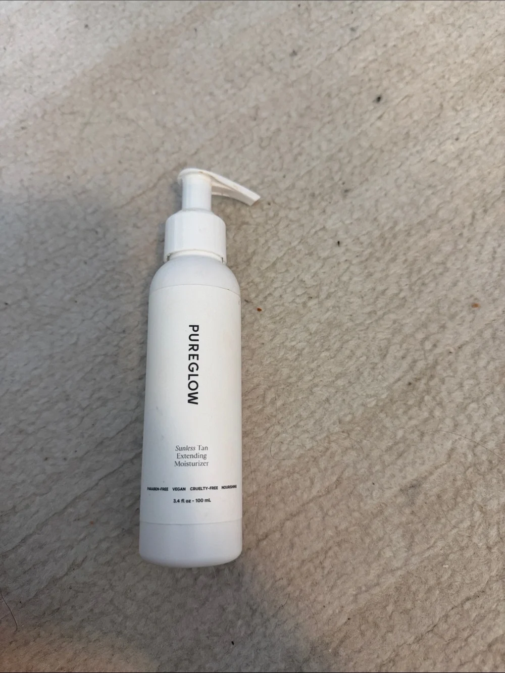 Pure glow Sunless Tan Extending Moisturizer